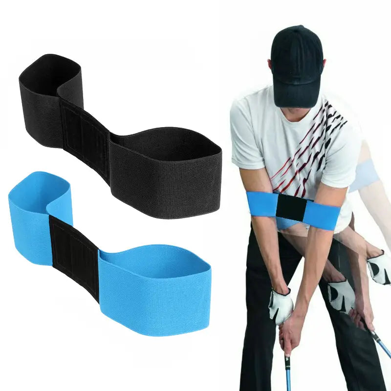 Golf Swing Trainer Arm Band - Improve Your Swing with Professional Elastic Gesture Corrector for Men and Women