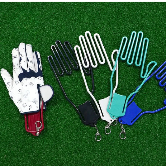 1pc Golf Gloves Support Frame With Keychain: The Perfect Golf Tool Accessory!
