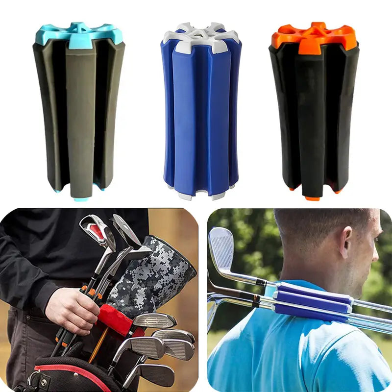 Portable Golf Club Retainer Clips - Securely Store and Organize Your Golf Clubs On-the-Go