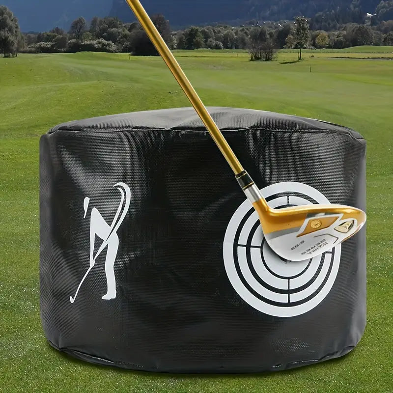 Portable Golf Hitting Bag - Multifunctional Swing Practice Device for Men, Women, and Beginners - Improve Your Golf Game Anywhere