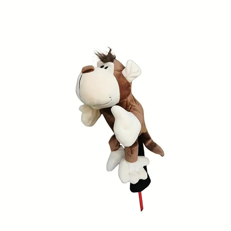 1pc Golf Club Head Covers, Novelty Realistic Animal Headcover Golf Club Protector Gifts For Men Women, Golf Accessories