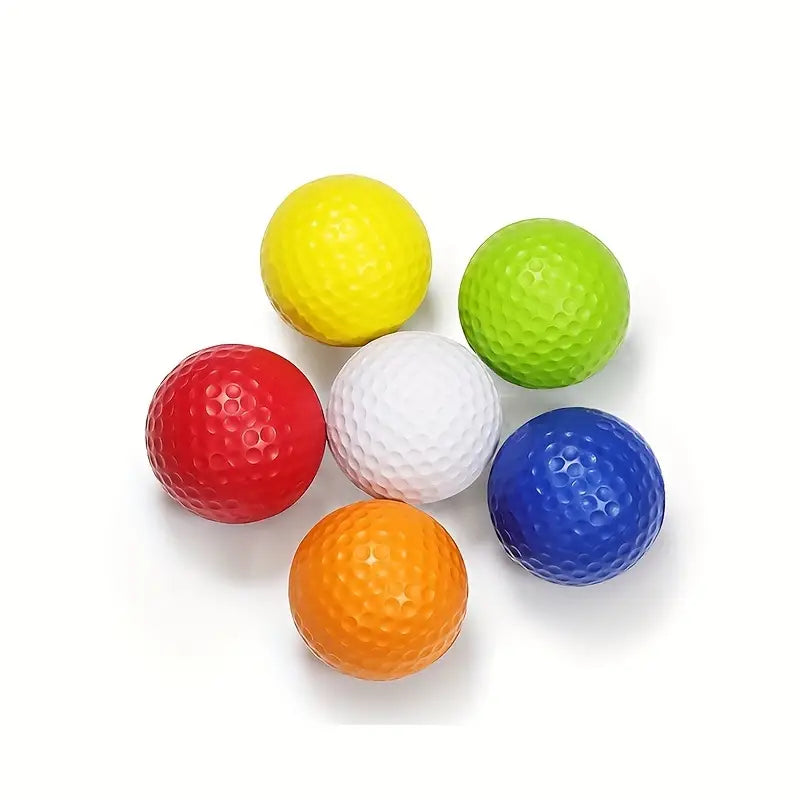 15pcs Colorful Indoor Golf Sponge Ball for Soft and Safe Training and Play