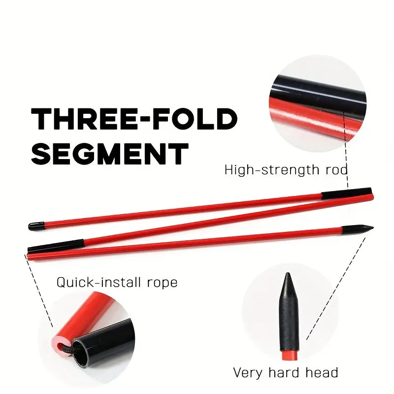 Improve Your Golf Game with Alignment Training Sticks - Perfect for Beginners and Enthusiasts