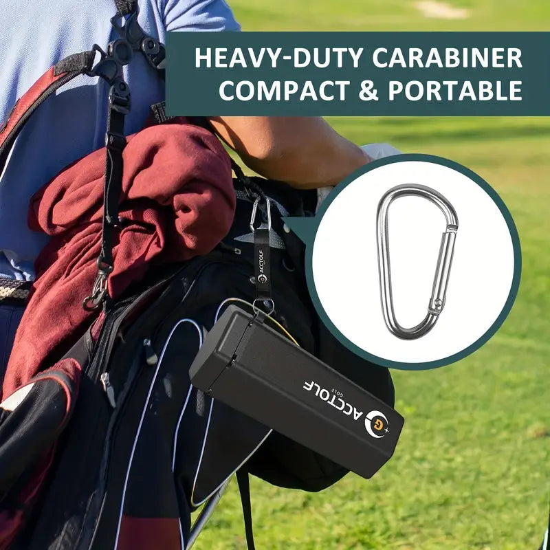 1pc Portable Golf Ball Washer With Hook, Best Golf Accessories Gifts For Men & Women