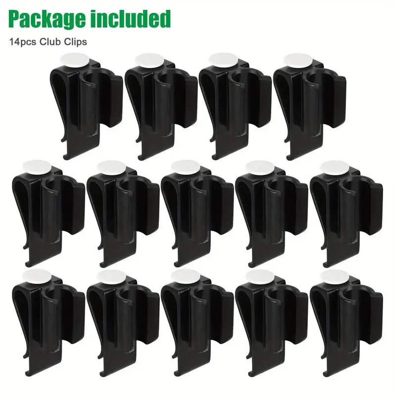 Golf Club Bag Clips: Durable Plastic Putter Clip Holder - Perfect Golf Accessory for Men & Women Golfer