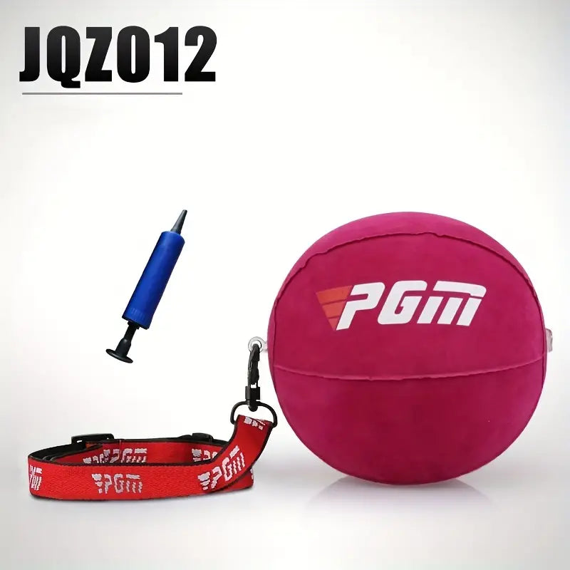 1pc PGM Inflatable Ball For Golf Trainer, Portable Swing Arm Corrector, Posture Auxiliary Correction, Training Aids, Golf Accessories