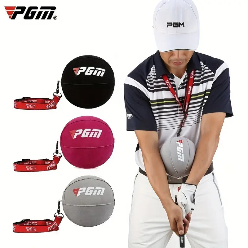 1pc PGM Inflatable Ball For Golf Trainer, Portable Swing Arm Corrector, Posture Auxiliary Correction, Training Aids, Golf Accessories