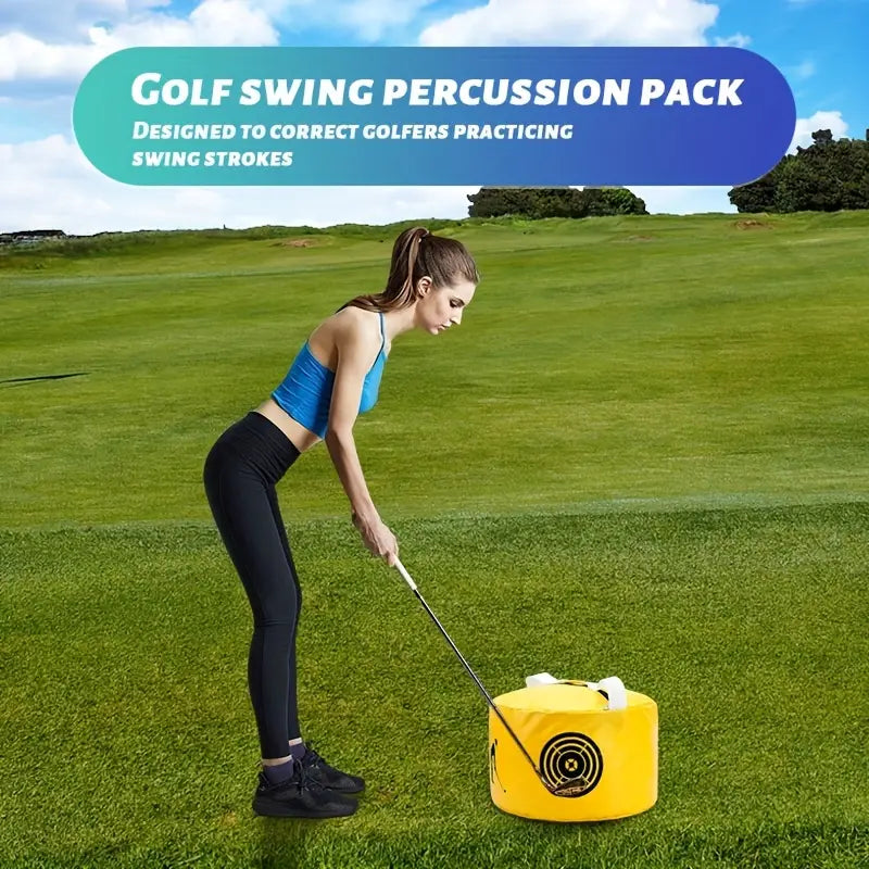 Portable Golf Hitting Bag - Multifunctional Swing Practice Device for Men, Women, and Beginners - Improve Your Golf Game Anywhere