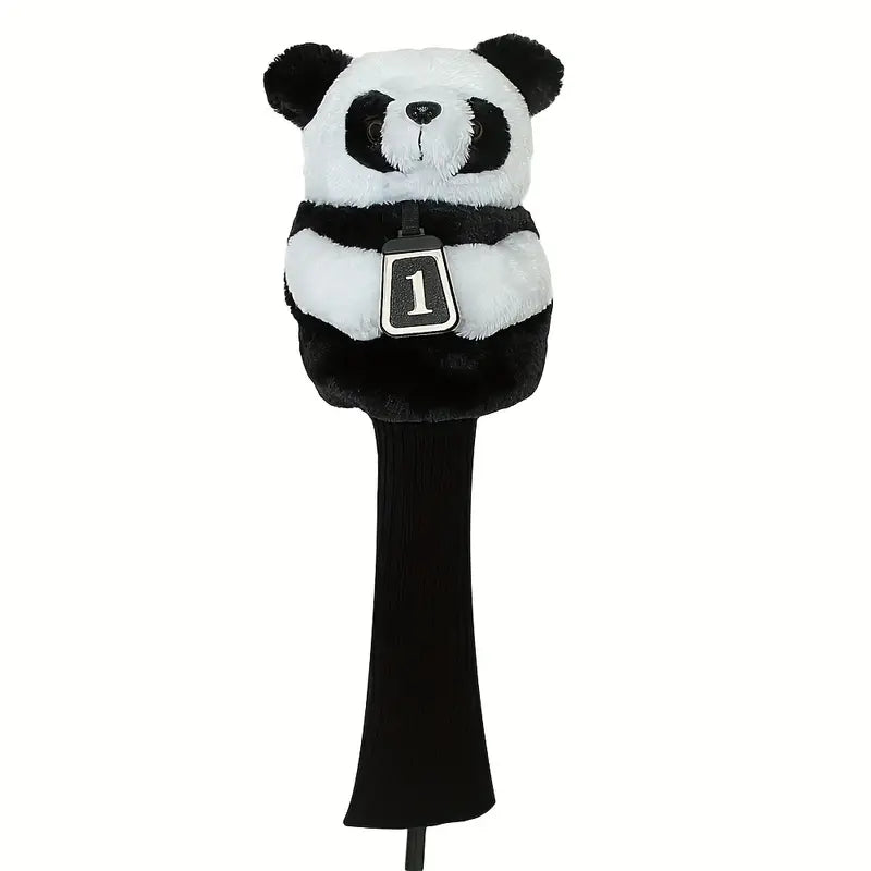 1pc Cute Cartoon Animal Golf Club Cover - Protect Your Clubs and Add Personality to Your Game