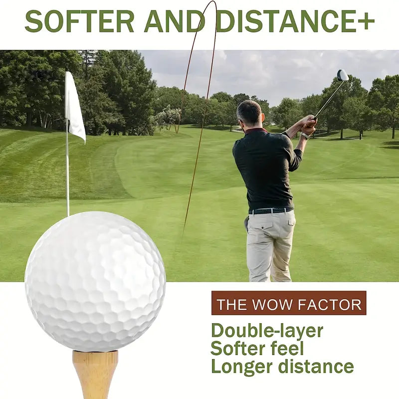 Golf Gifts For Men And Women, Golf Accessories Set With Hi-End Case, Golf Balls, Rangefinder, Golf Tees, Brush, Multifunctional Divot Knife, Scorer, Golf Ball Clamp