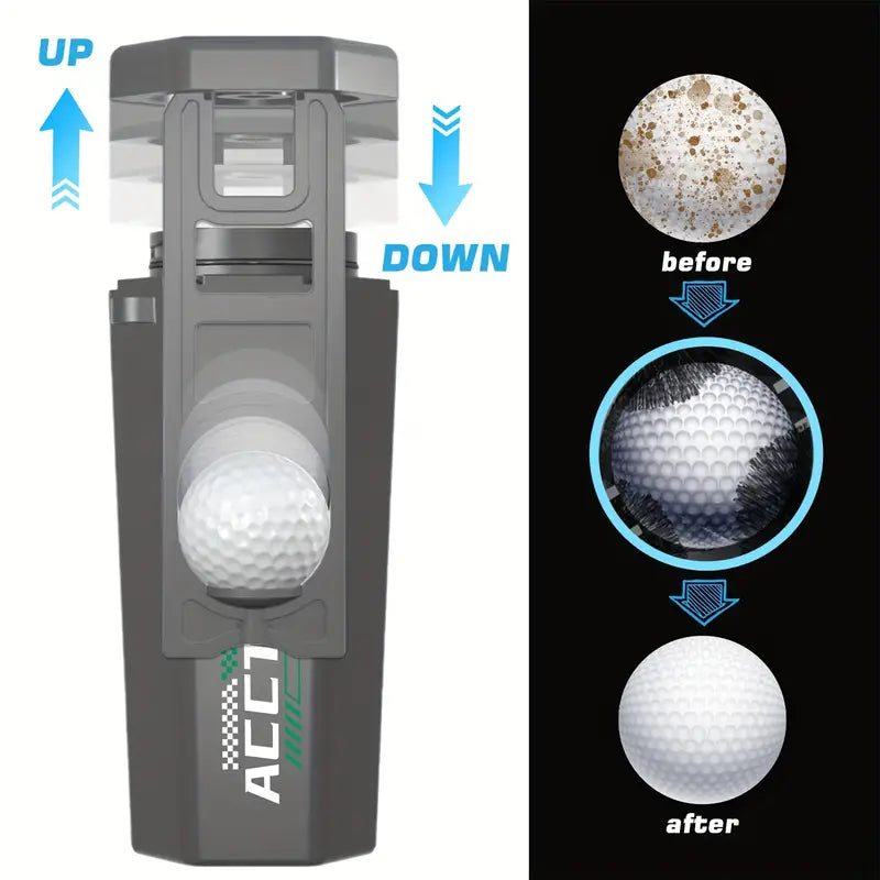 1pc Portable Golf Ball Washer With Hook, Best Golf Accessories Gifts For Men & Women