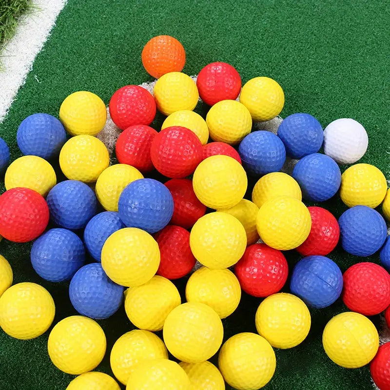 15pcs Colorful Indoor Golf Sponge Ball for Soft and Safe Training and Play