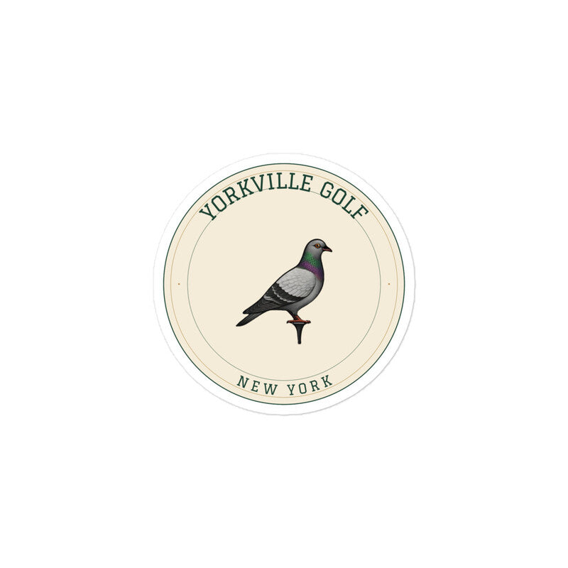 Pigeon Crest Stickers