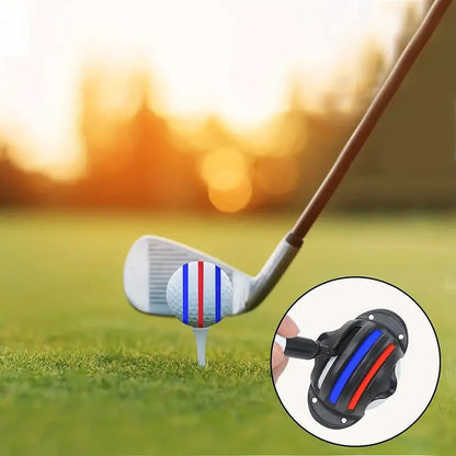 6pcs 3pcs 3pcs Triple Track Golf Ball Marker Kit with Letter Stencils and Color Line Markers - Perfect Alignment Tool for Accurate Putting and Improved Game Performance