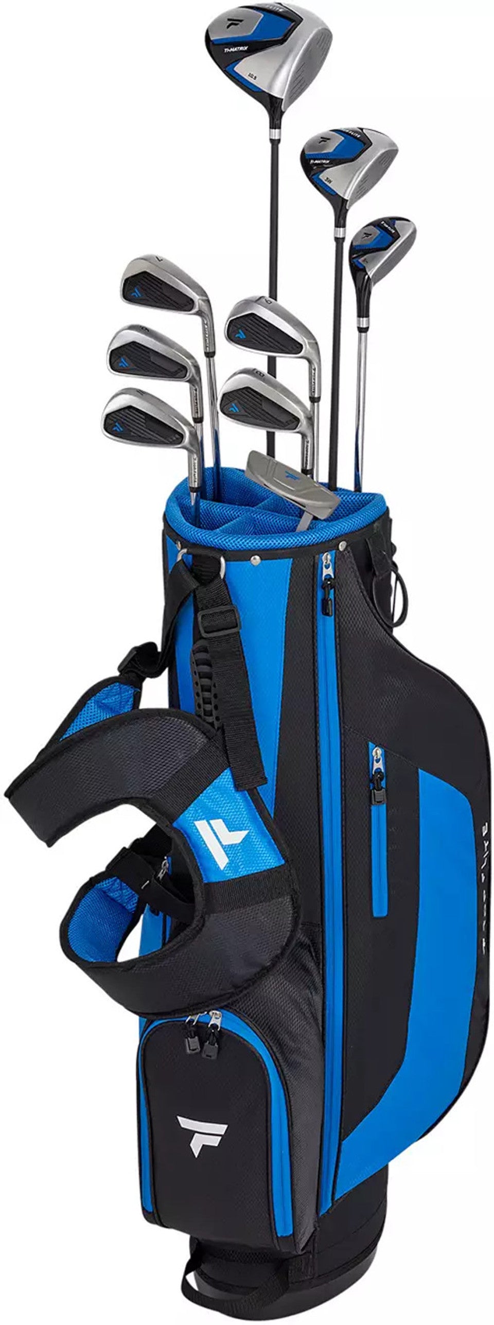 Top Flite 24 XL Mens Senior RH Set Black/Blue