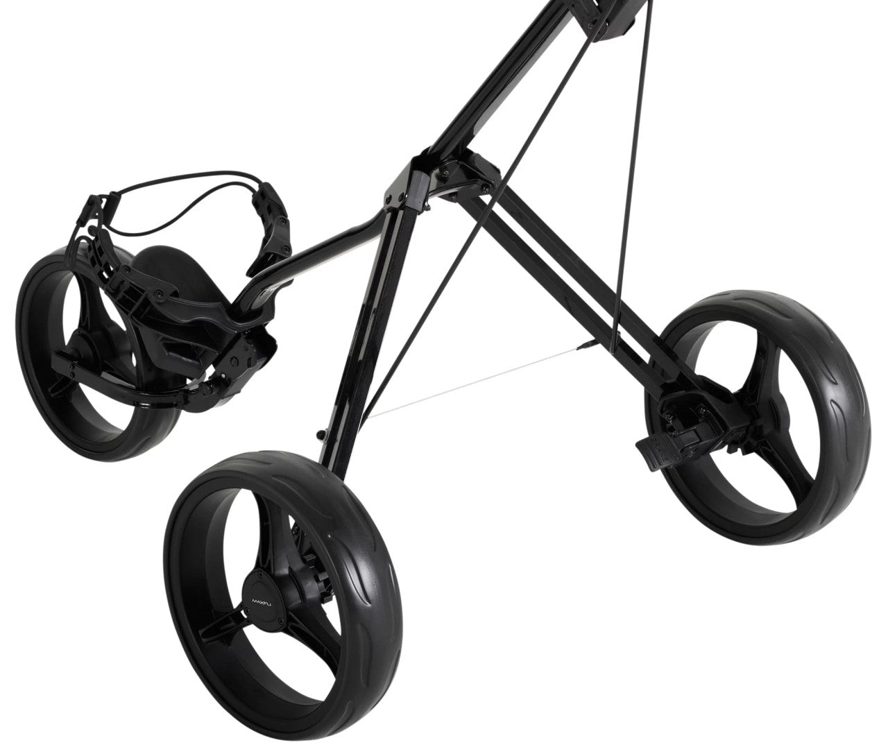 Maxfli 3 Wheel Cart Black - MX3WHL24