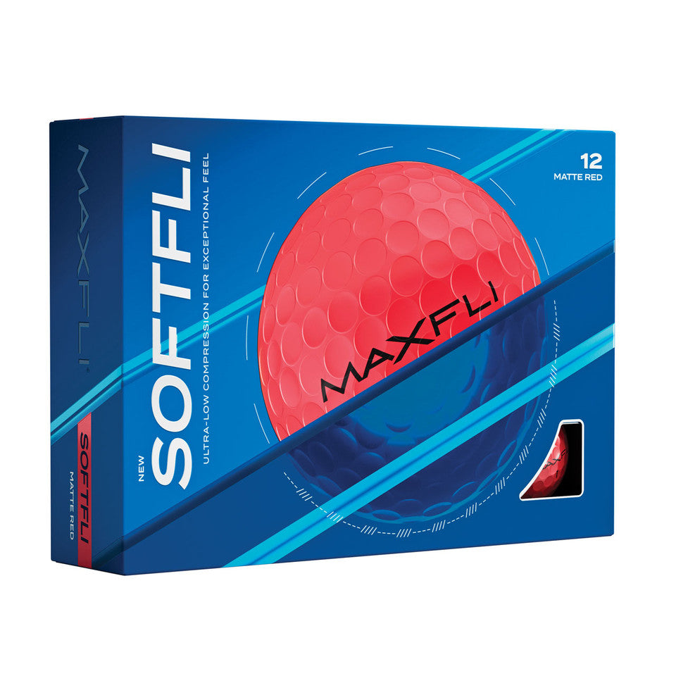 Maxfli 2025 SoftFli Golf Balls Dz - MXB0051
