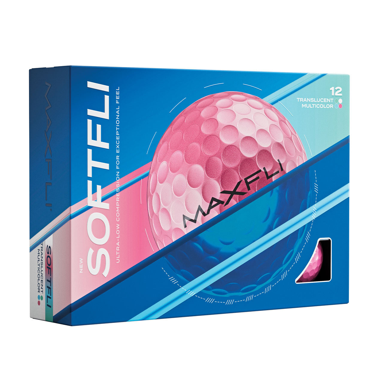 Maxfli 2025 SoftFli Golf Balls Dz - MXB0051