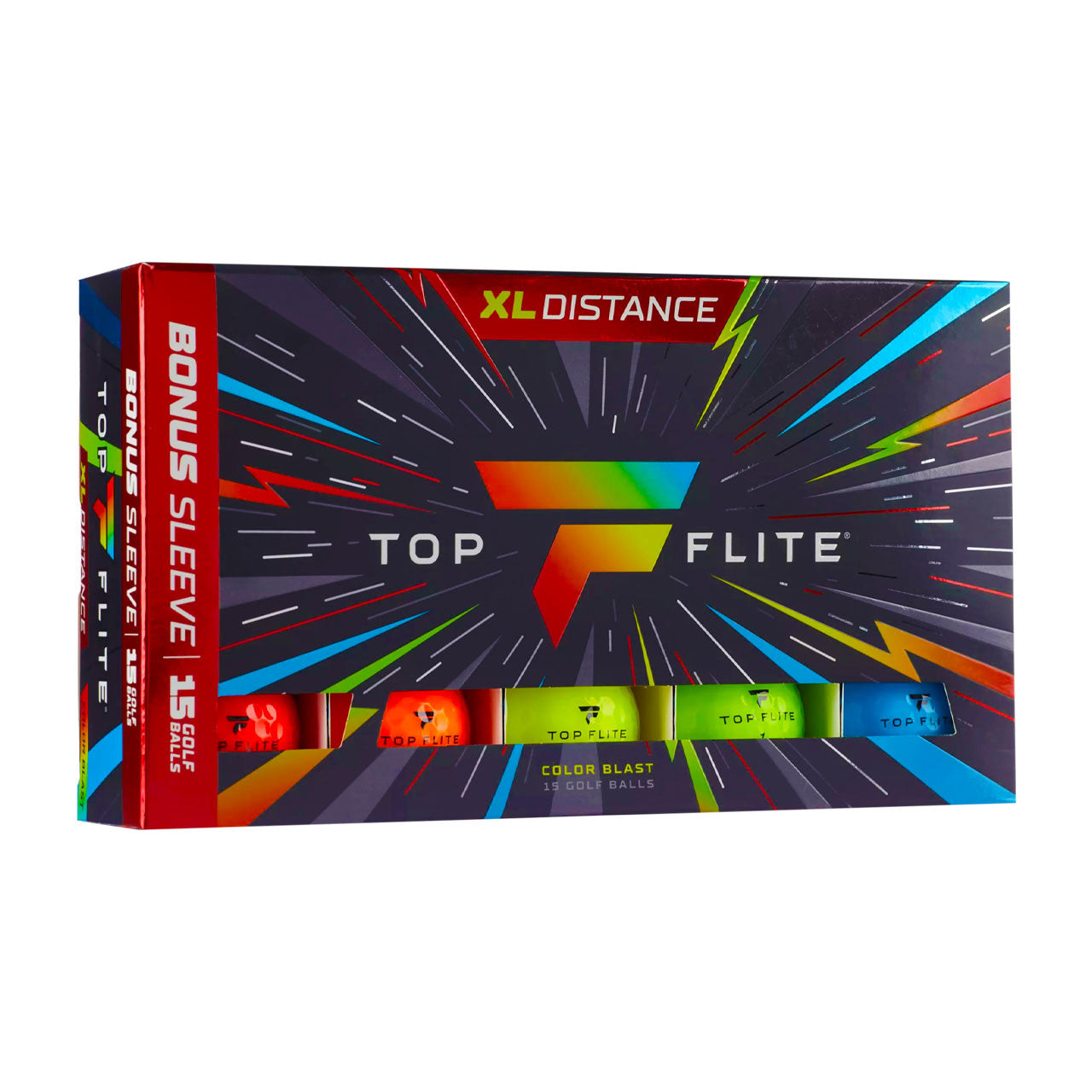 Top Flite 2025 XL Distance 15 Ball Pack -TFB0051