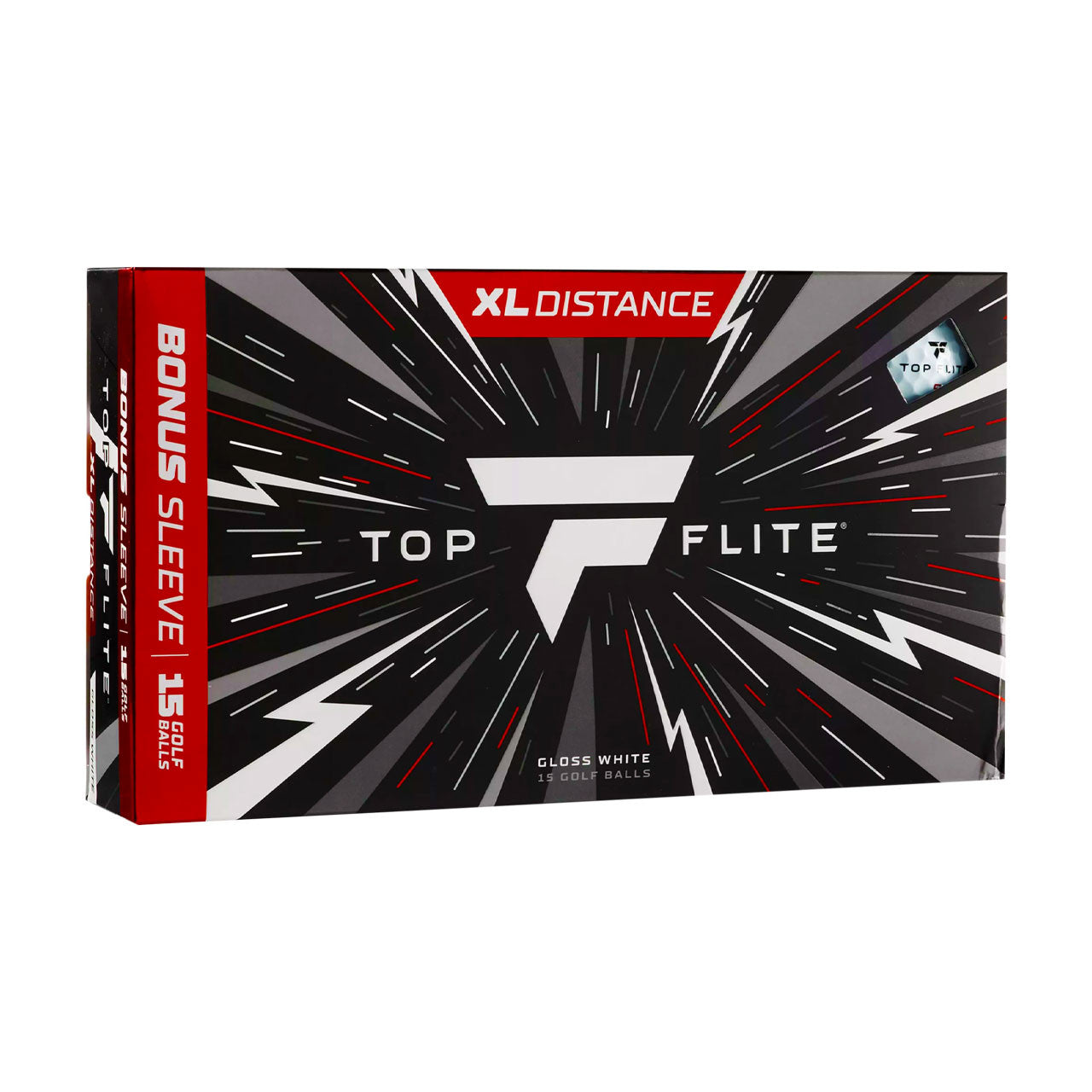 Top Flite 2025 XL Distance 15 Ball Pack -TFB0051