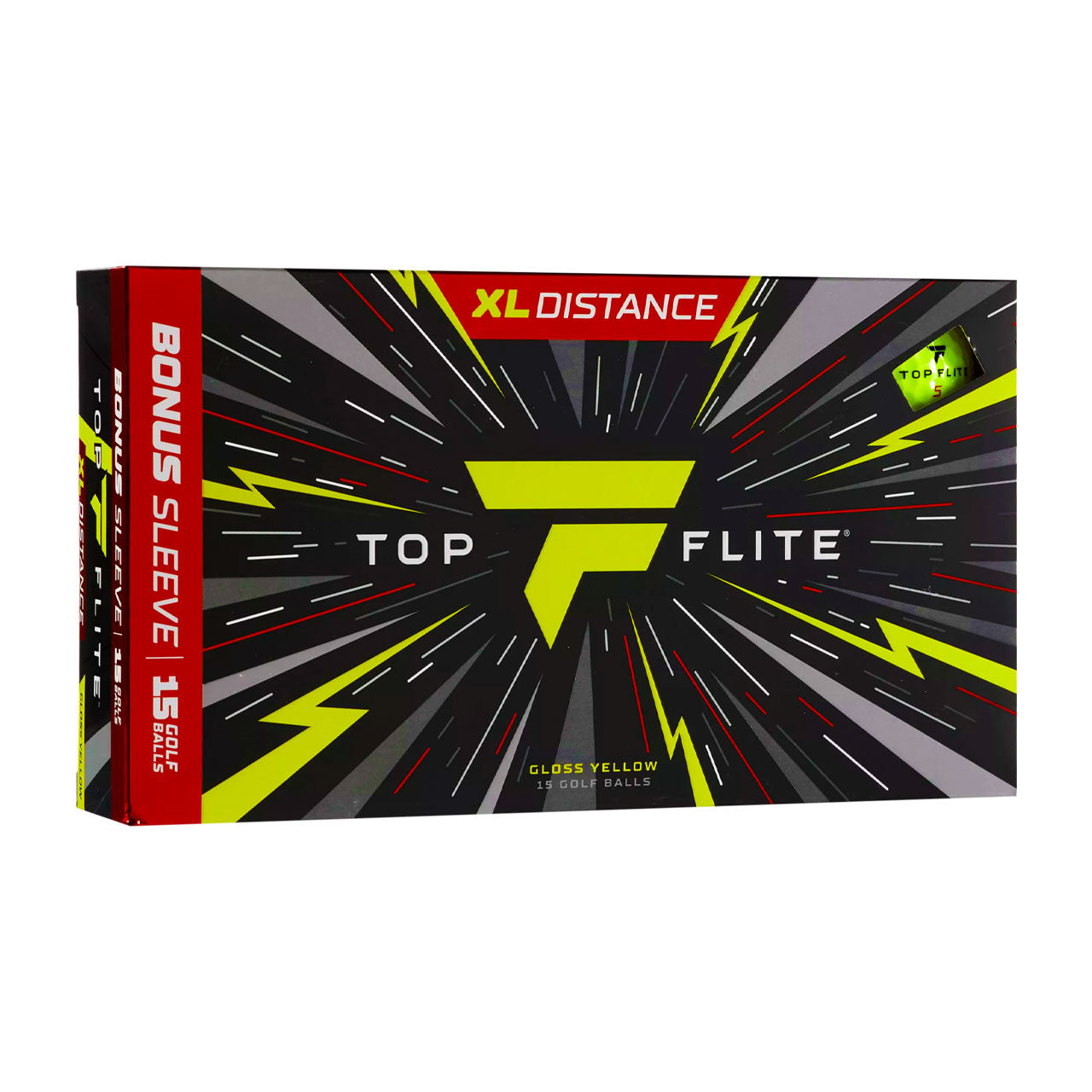 Top Flite 2025 XL Distance 15 Ball Pack -TFB0051